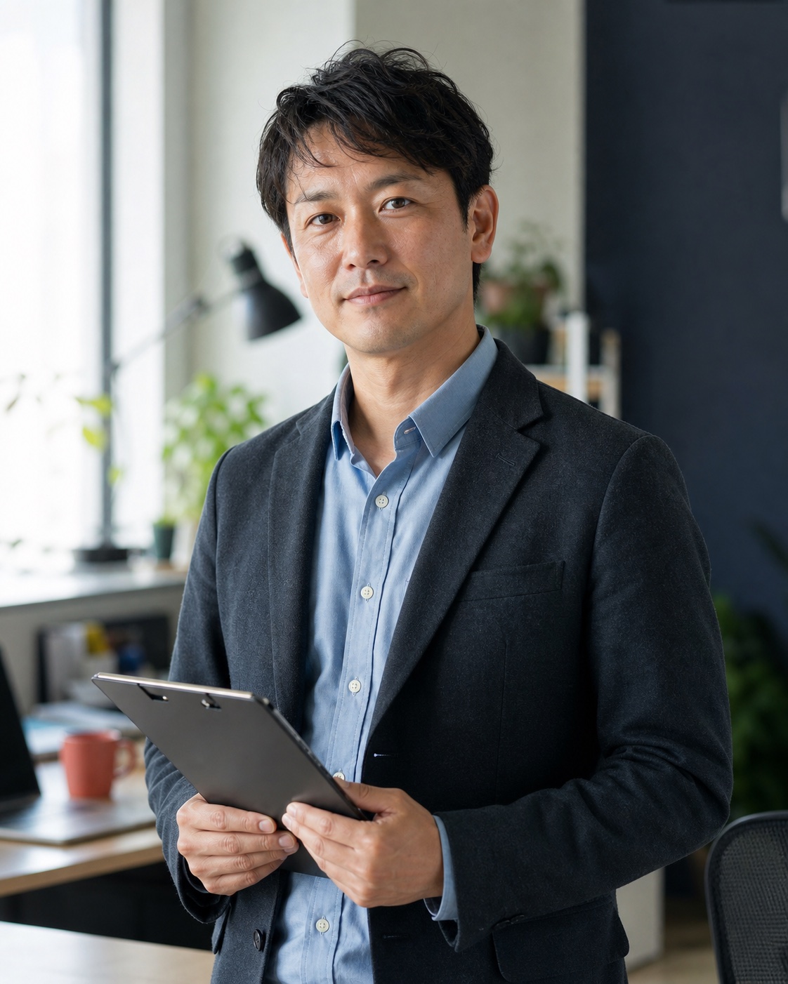 AIで生成した架空人物・西村拓のイメージ