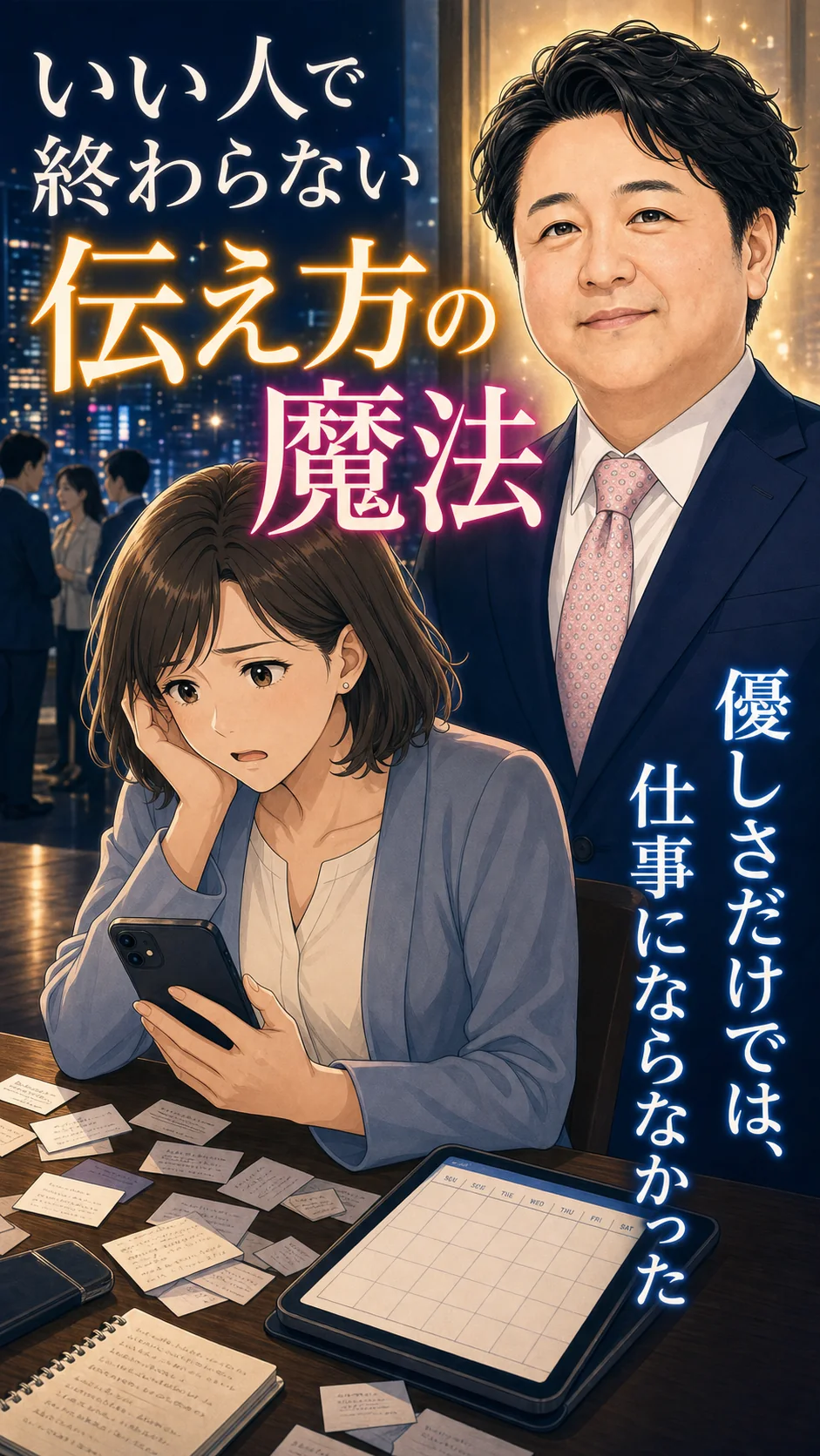 漫画『いい人で終わらない 伝え方の物語』表紙