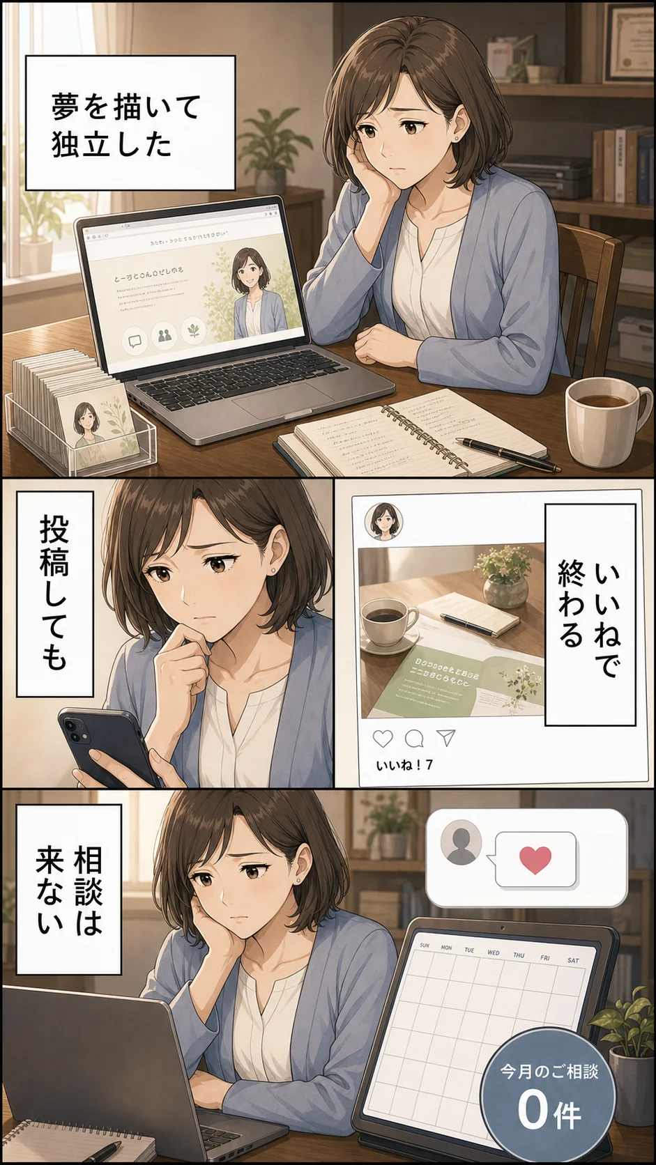 漫画「伝え方の物語」6ページ目