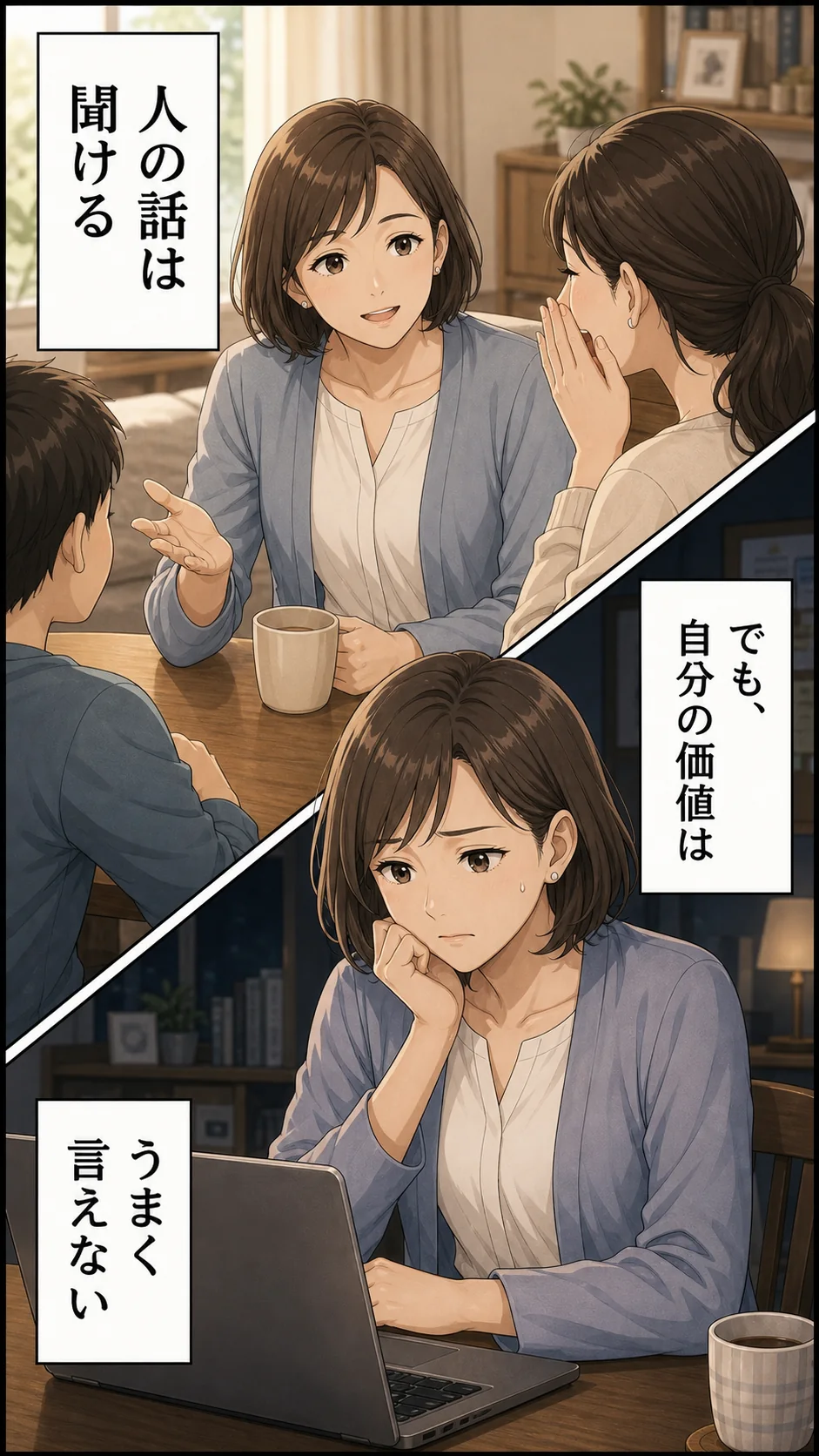 漫画「伝え方の物語」8ページ目