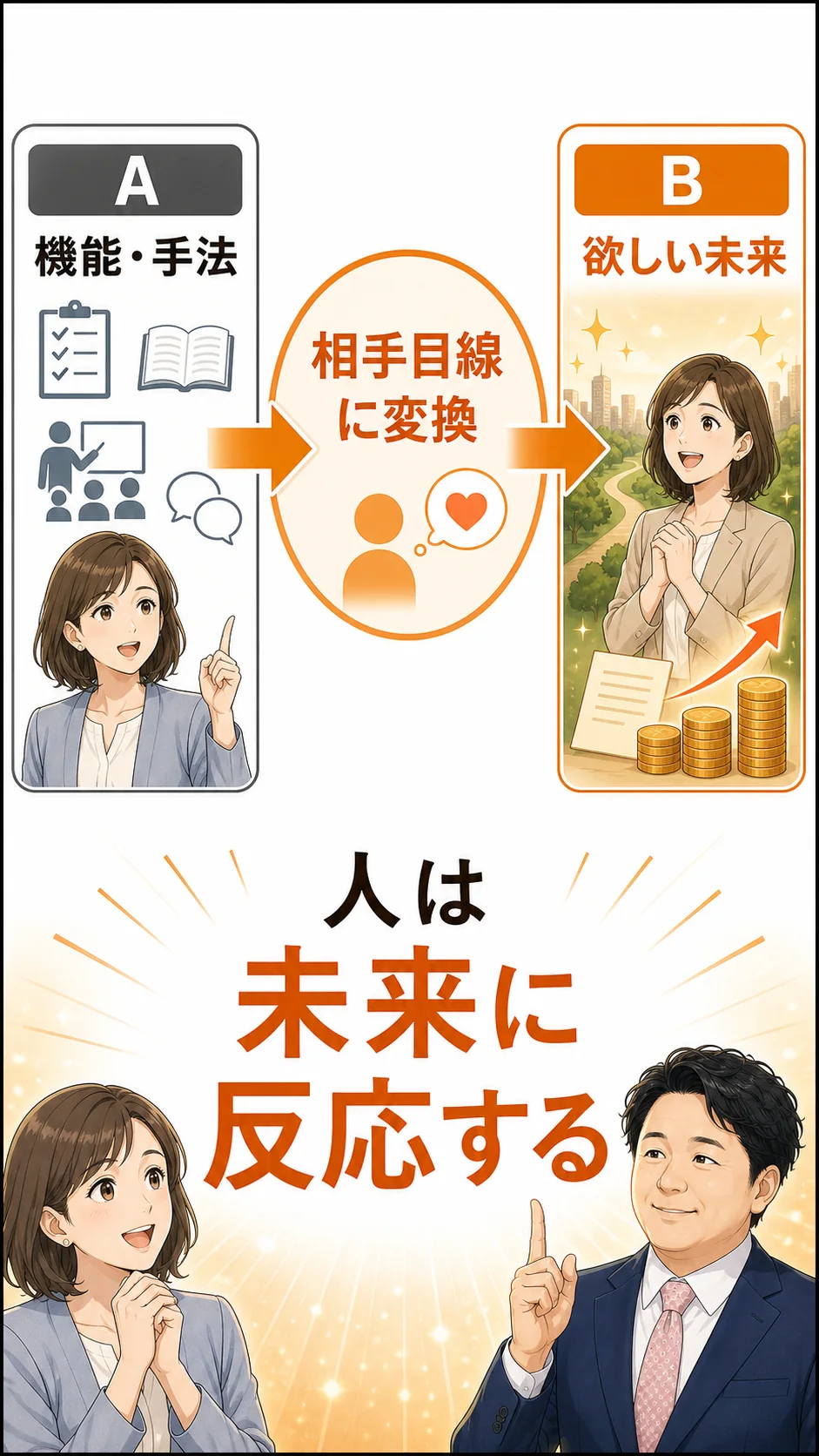 漫画「伝え方の物語」21ページ目