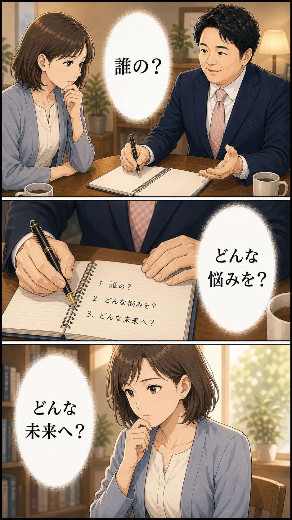 漫画「伝え方の物語」23ページ目